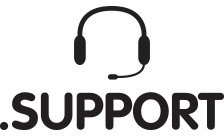 support domain uzantısı